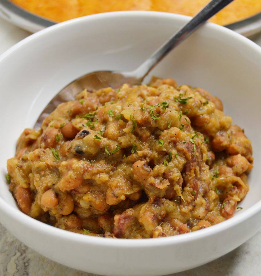 Creamy Southern Black Eyed Peas