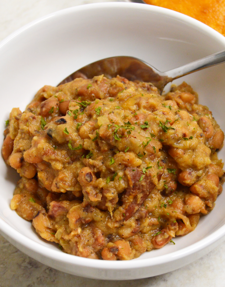 Creamy Southern Black Eyed Peas